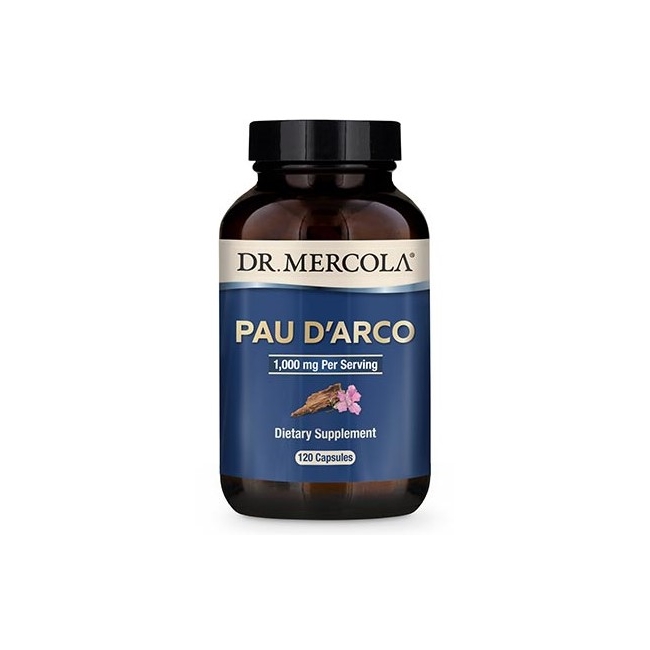 Dr Mercola Pau D’arco 120 kapsułek