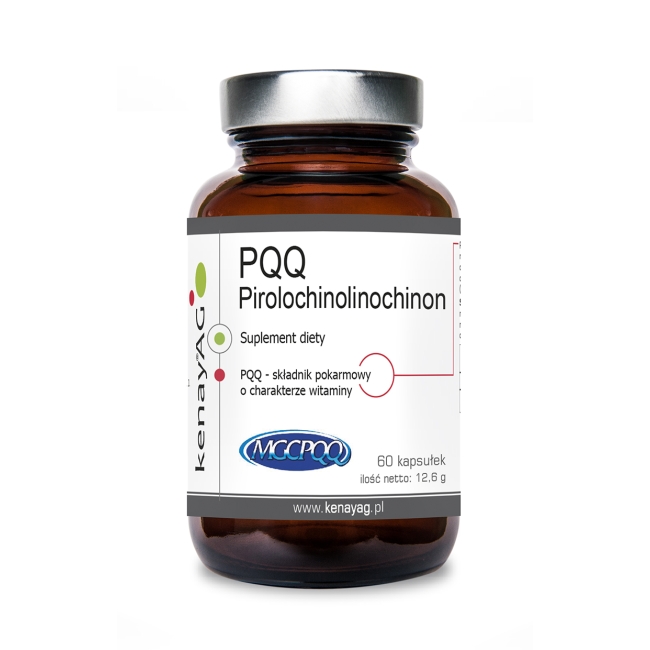Kenay PQQ Pirolochinolinochinon 60kapsułek