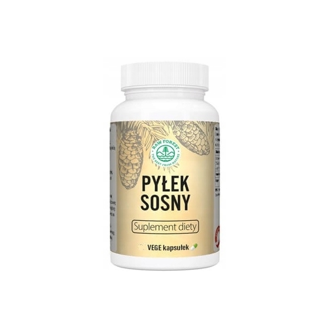 Raw Forest Pyłek sosny 90 kapsułek