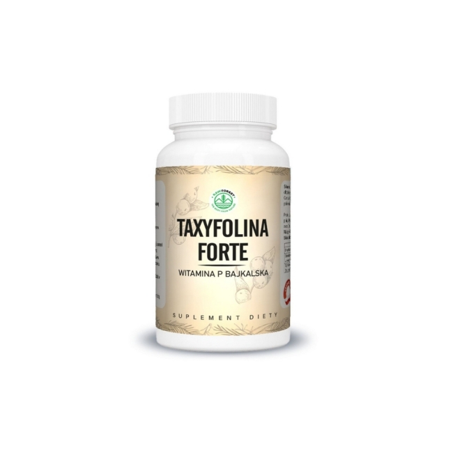 Raw Forest Taxyfolina (taksyfolina) Forte Witamina P Bajklaska 60kapsułek
