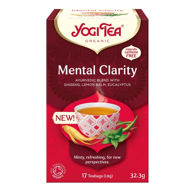 Herbata Jasność umysłu BIO 17 saszetek Yogi Tea 