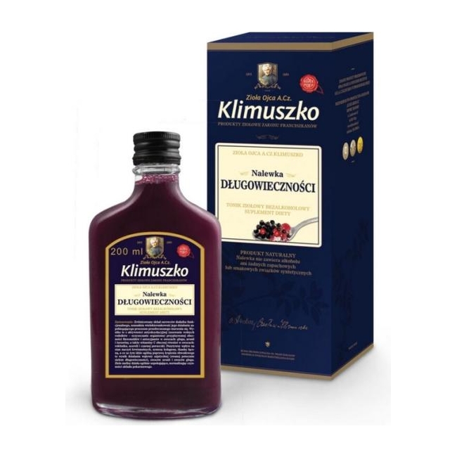 Nalewka Klimuszko Długowieczność 200 ml