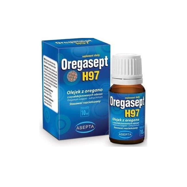 Oregasept H97 olejek z oregano 10 ml Asepta