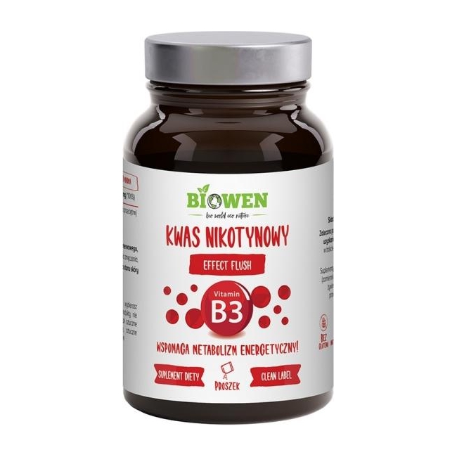 Biowen kwas nikotynowy (witamina B3) 120 g