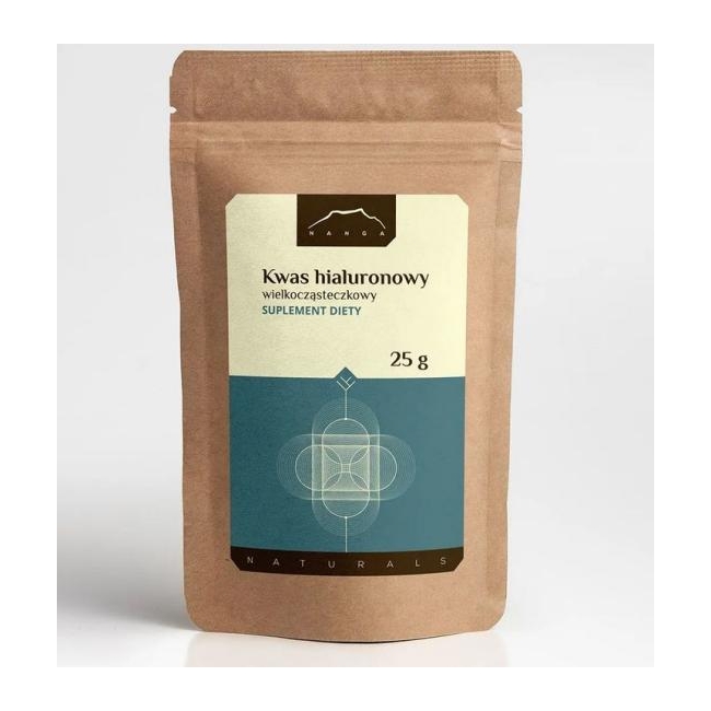 Nanga Kwas hialuronowy wielocząsteczkowy 25 g