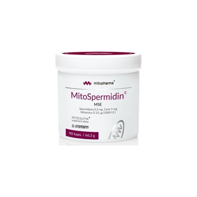 Dr Enzmann MitoSpermidin 90kapsułek Mito-Pharma