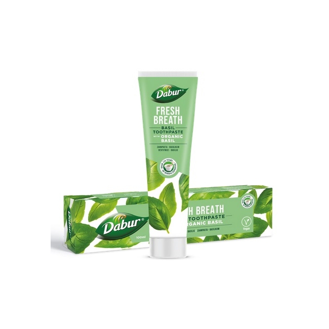 Pasta do zębów świeży oddech z bazylią 100 ml Dabur