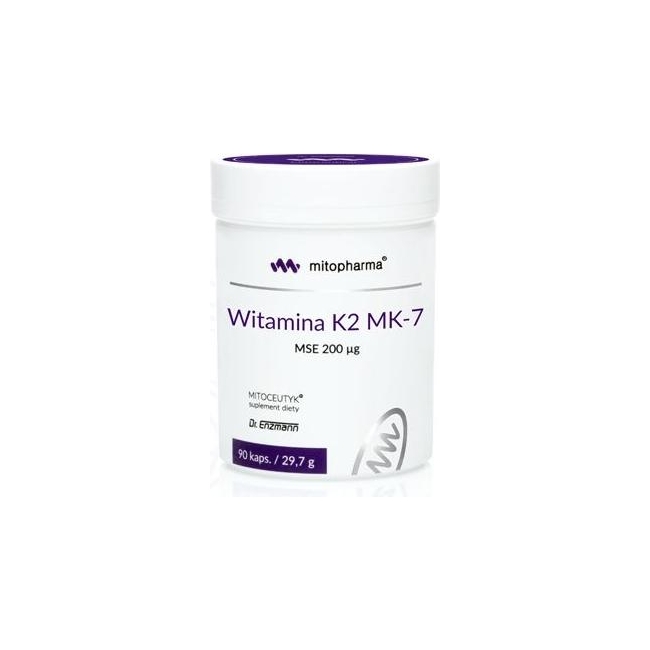 Dr Enzmann Witamina K2 MK7 MSE 90kapsułek Mito-Pharma