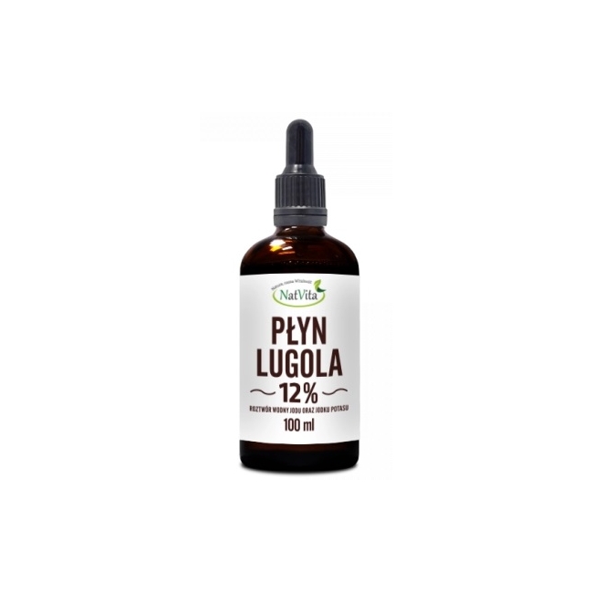 Natvita Płyn lugola 12% 100 ml 