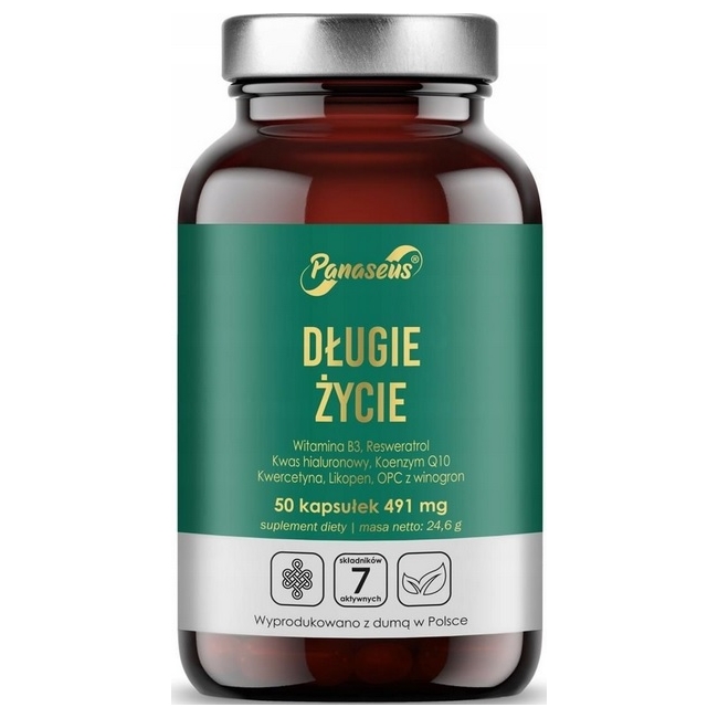 Yango Panaseus Długie Życie 50kapsułek