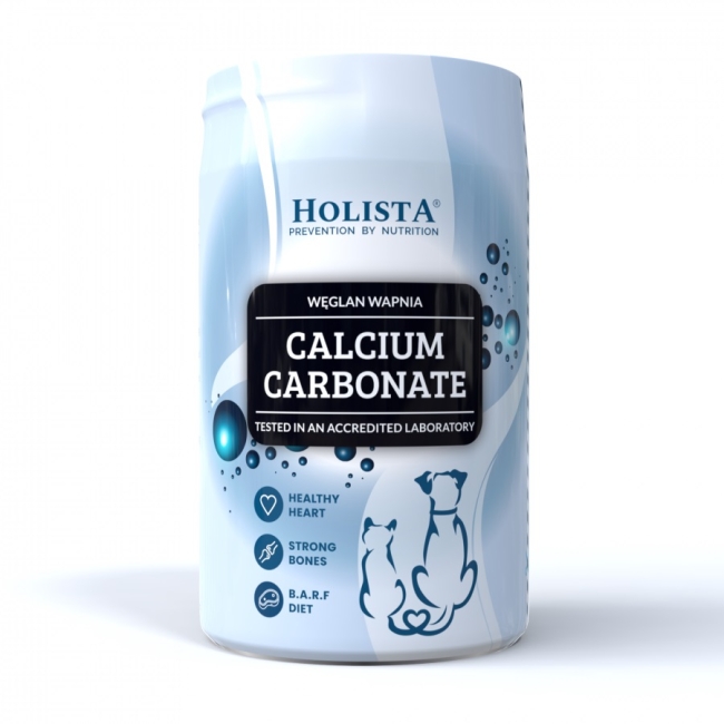 Holista calcium carbonate (węglan wapnia) dla psa i kota 250 g