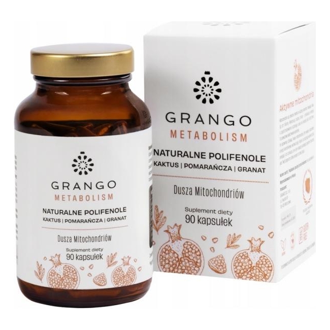 GRANGO Metabolism naturalne polifenole 90kapsułek 