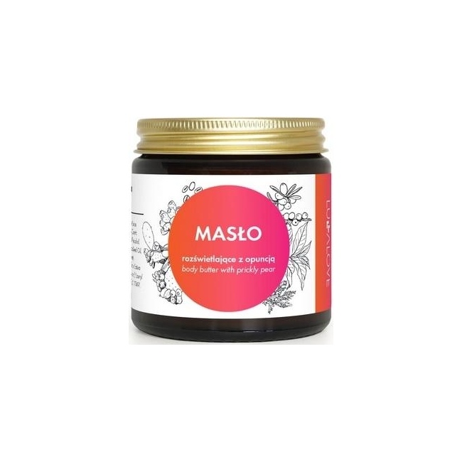 LullaLove Rozświetlające masło do ciała z opuncją 120ml