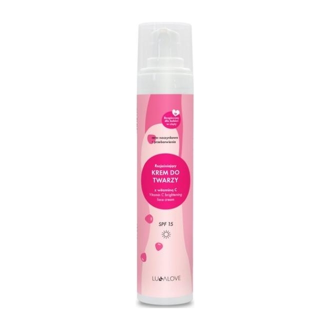 LullaLove Rozjaśniający krem do twarzy z witaminą C SPF15 50ml