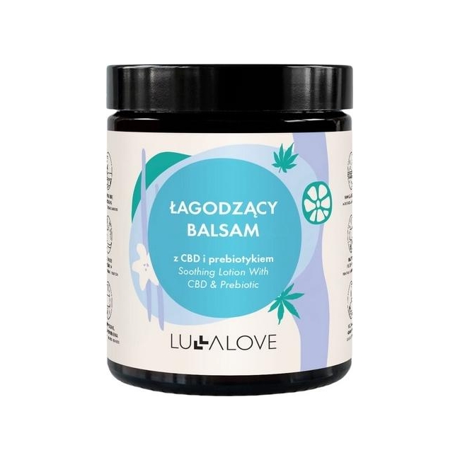 LullaLove Łagodzący balsam z CBD i prebiotykiem - do twarzy i ciała 180ml