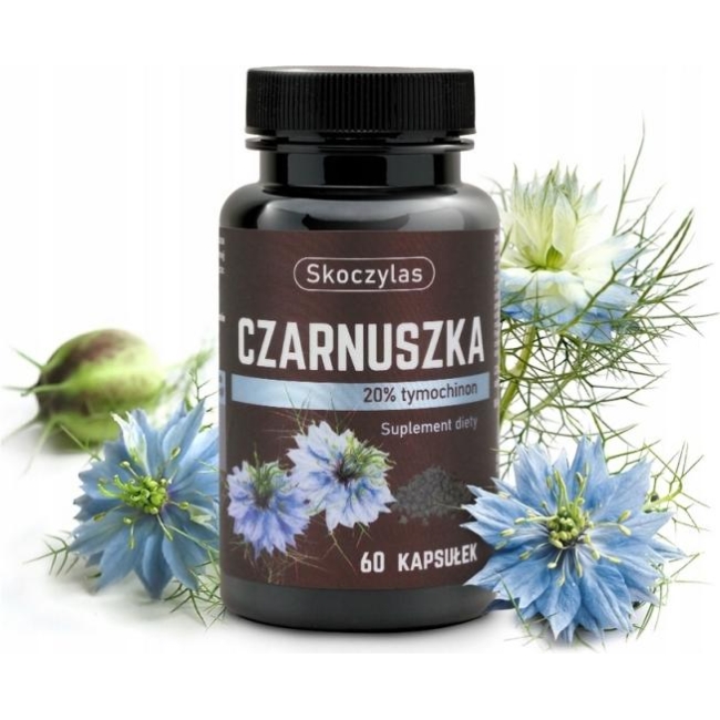 Skoczylas Czarnuszka 20% tymochinon 60kapsułek