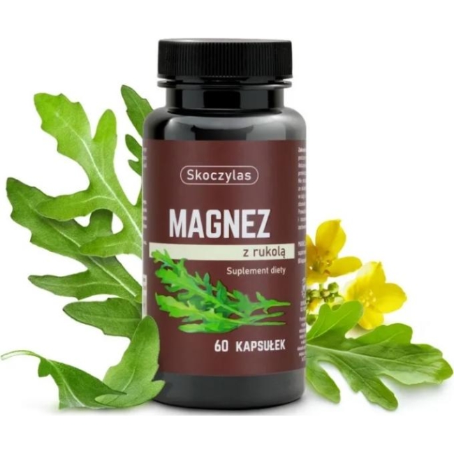 Skoczylas Magnez z rukolą 60kapsułek