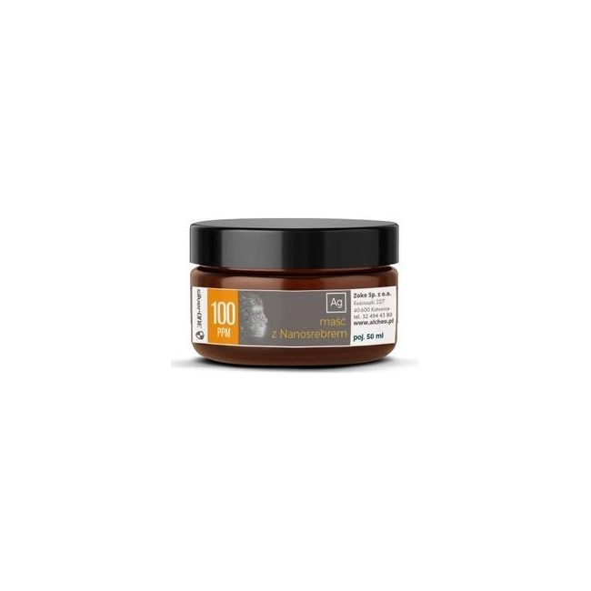 Maść eucerynowa z nanosrebrem z wyciągiem z babki lancetowatej 100ppm 50ml Zoke