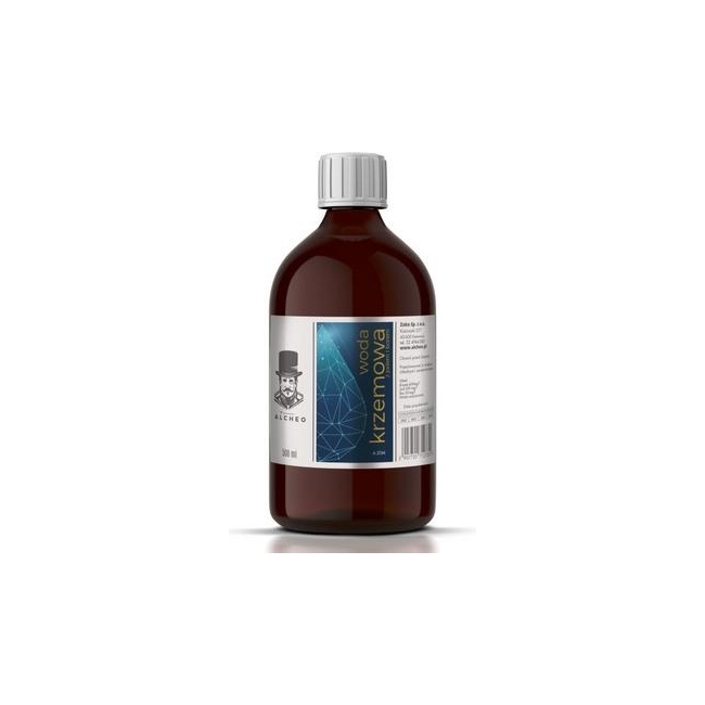 Woda krzemowa z borem i jodem 500ml Zoke