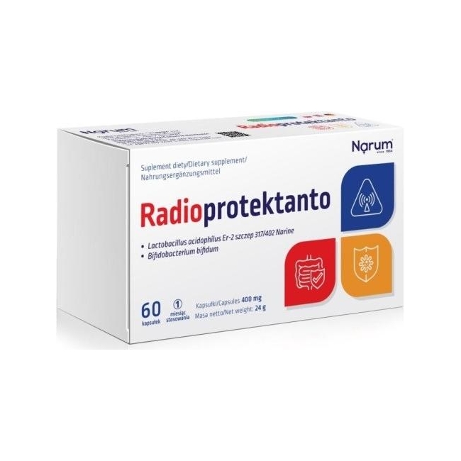 Narum Radioprotektanto 400mg 60 kapsułek