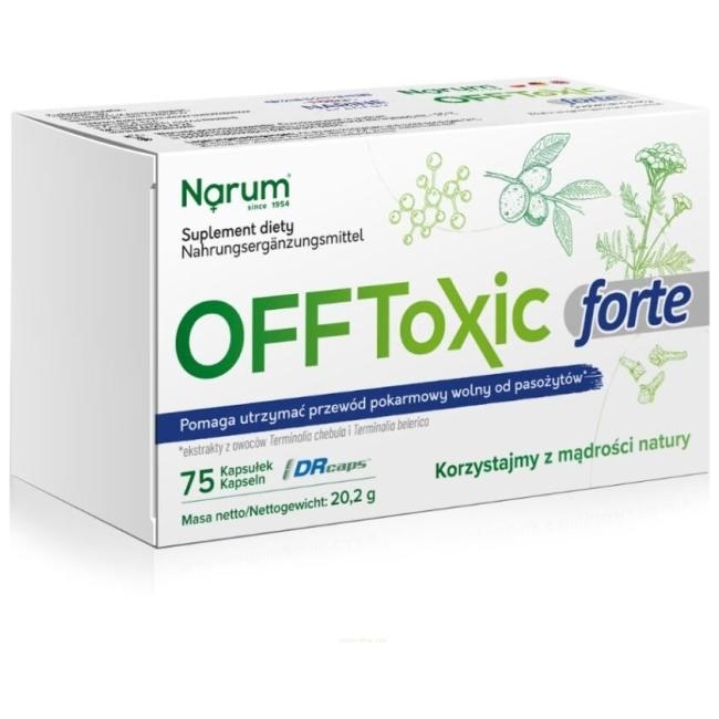 Narum Offtoxic 75 kapsułek
