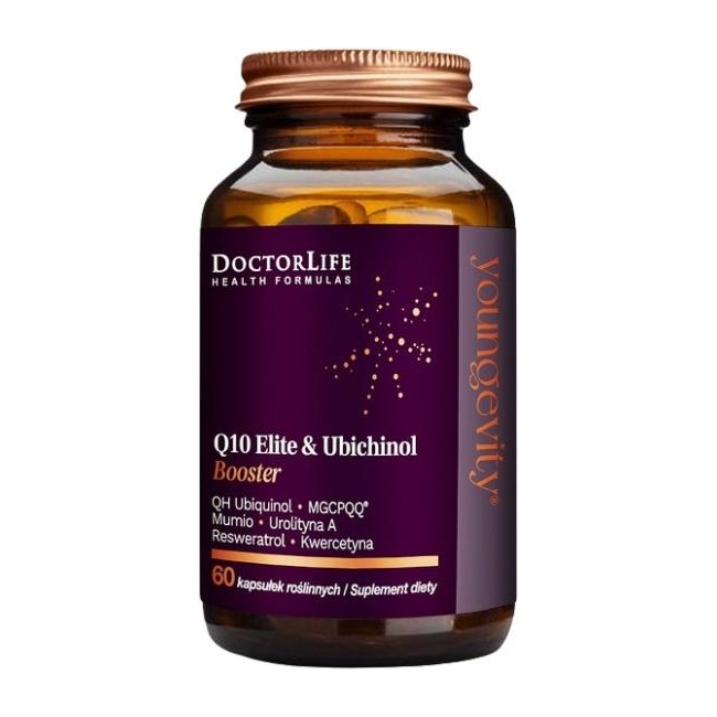 Doctor Life Koenzym Q10 Co-Q10 Elite & Ubichinol 60 kapsułek