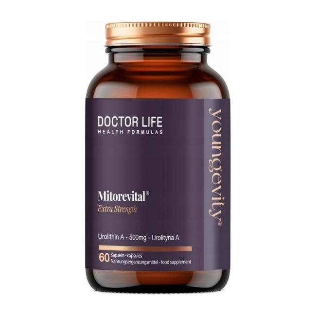 Doctor Life Mitorevital Urolityna A 500 mg 60 kapsułek