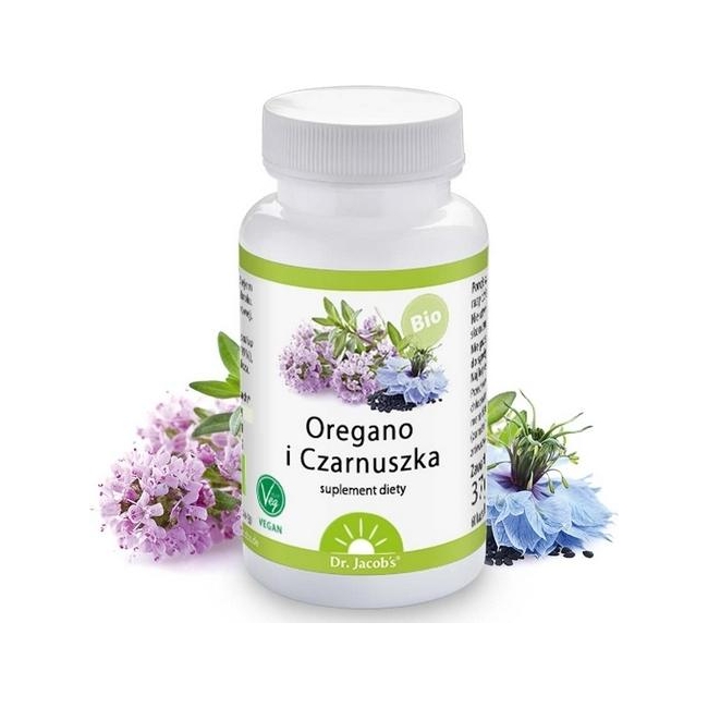 Dr Jacobs Oregano i czarnuszka 60 kapsułek