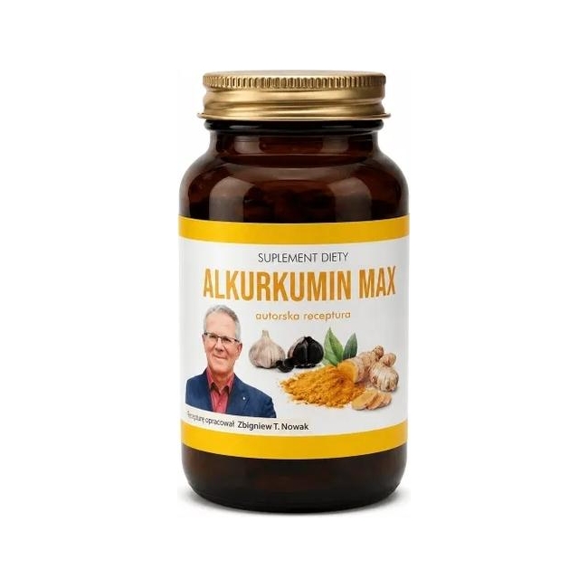 Alkurkumin MAX 60kapsułek Zbigniew T. Nowak