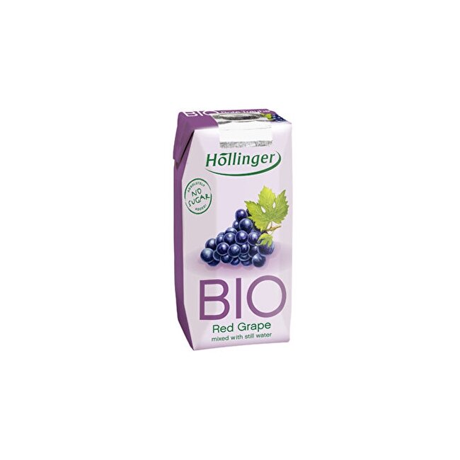 Napój z czerwonych winogron bez cukru 200 ml BIO Hollinger