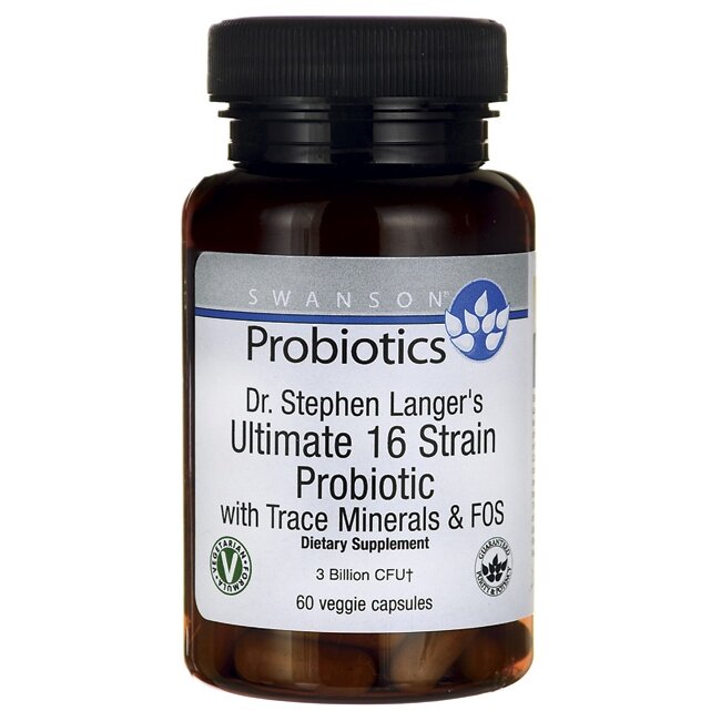 Swanson ultimate 16 strain formuła 60 kapsułek