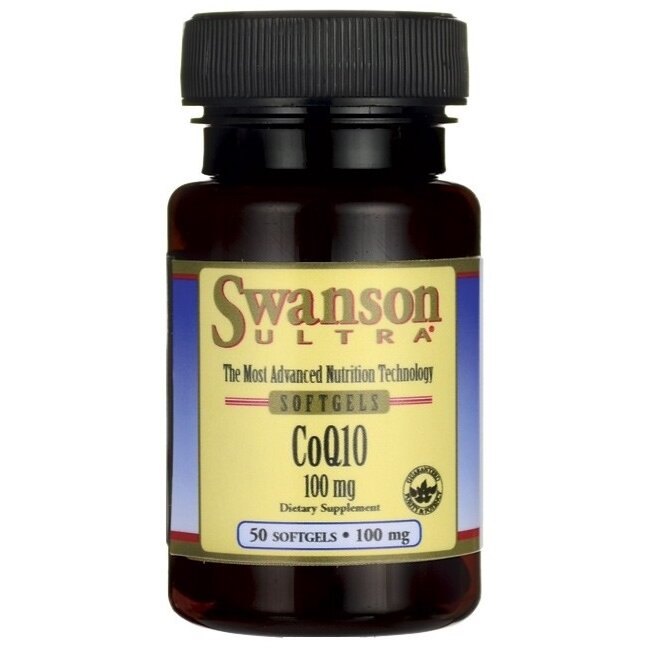 Swanson koenzym Q10 100 mg 50 kapsułek