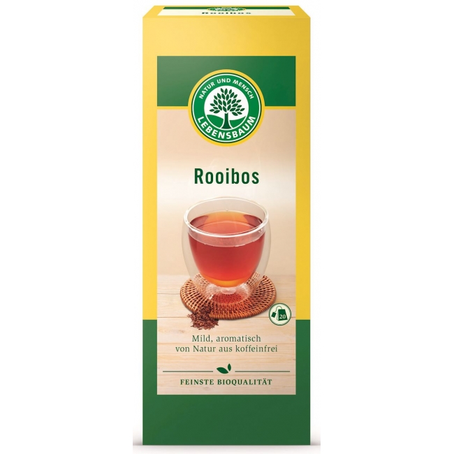 Herbata rooibos 20 saszetek BIO Lebensbaum 