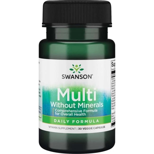 Swanson Daily Multi-Vitamin 30kapsułek