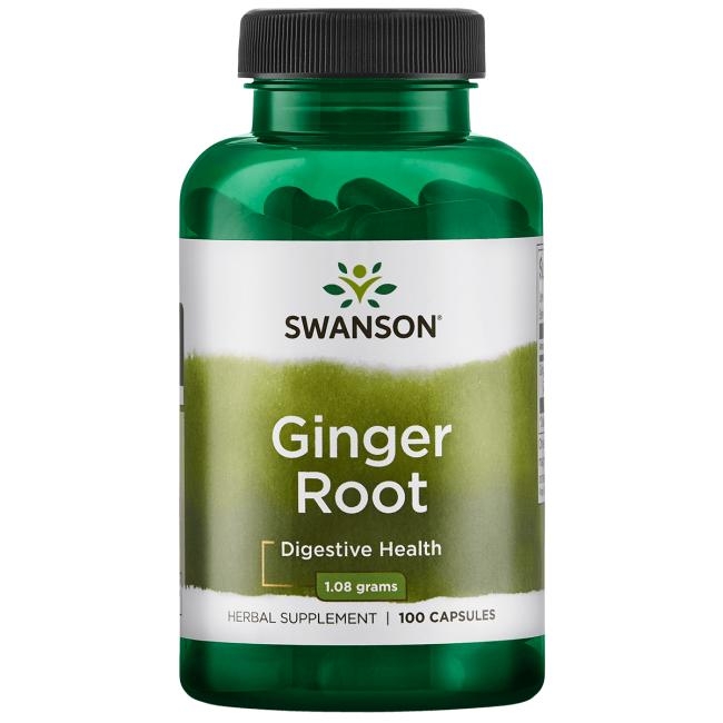 Swanson Imbir 540 mg 100 kapsułek 