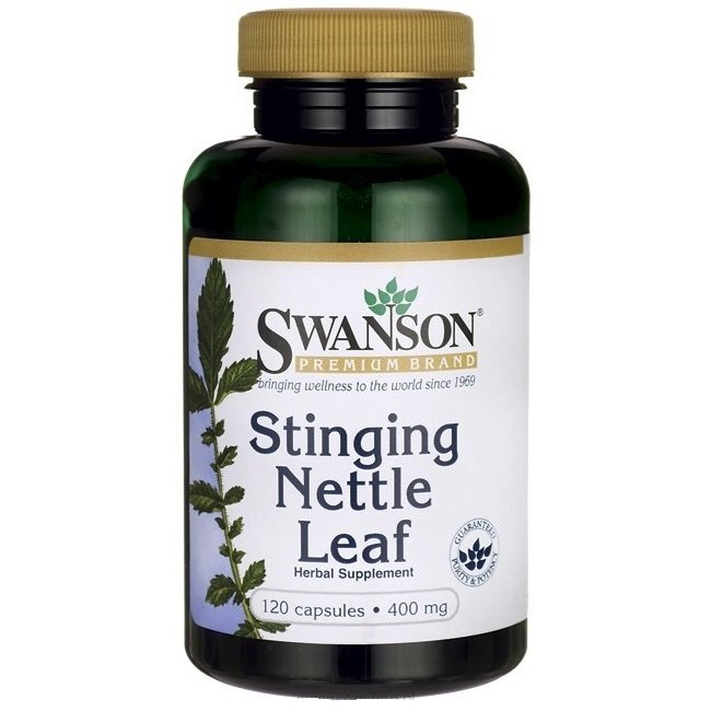 Swanson Pokrzywa (Nettle Leaf) 400mg 120 kapsułek