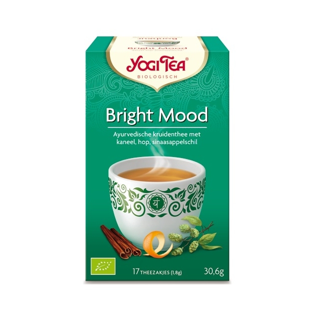 Herbata dobry nastrój 17 saszetek BIO Yogi Tea 