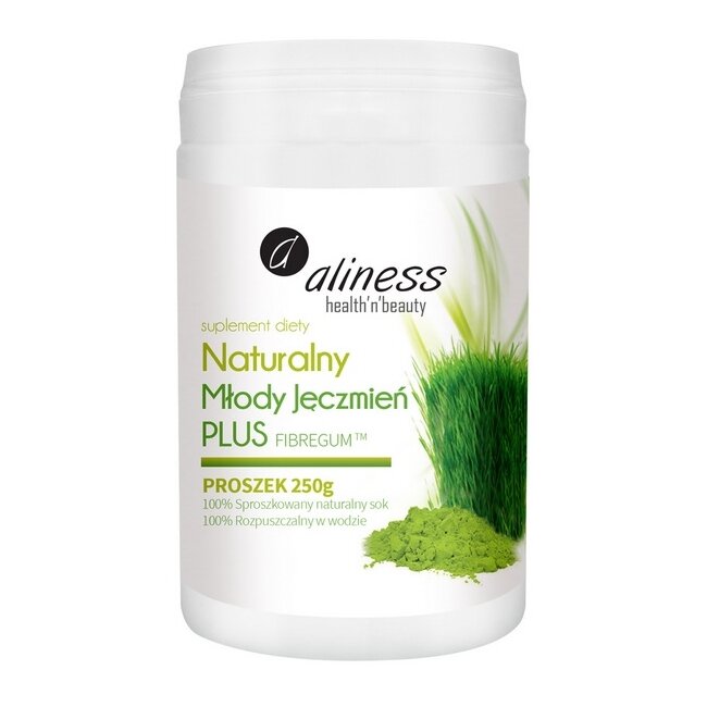 Aliness naturalny Młody Jęczmień Plus proszek 250 g