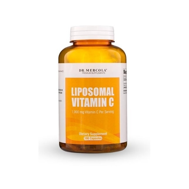 Dr Mercola Witamina C Liposomalna 180 kapsułek