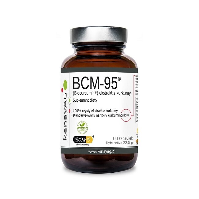 Kurkuma BCM-95® ekstrakt 60 kapsułek Kenay