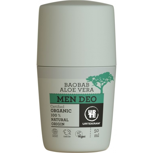 Urtekram men dezodorant w kulce dla mężczyzn 50 ml ECO