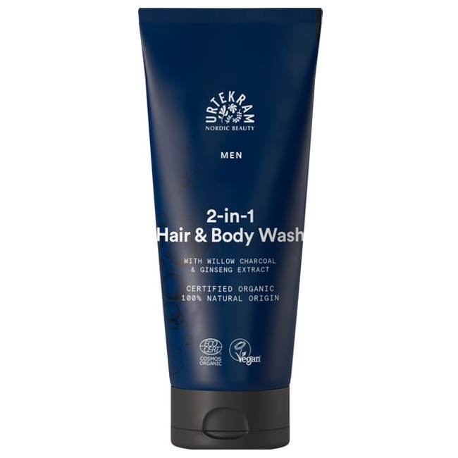 Urtekram men żel do ciała i włosów 200 ml 